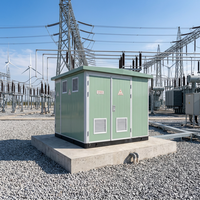 Transformateur compact de type européen Huaxin S13, norme IEC, 800 kVA, 22 kV, 0,4 kV, triphasé, en acier laminé à froid, pour postes de transformation.
