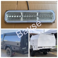 Feux arrière combinés à LED pour camion, remorque, auvent, pick-up, étanches 12V, série 3854, lentille fumée