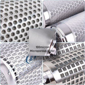 Cartucho de Filtro de Placa Perforada de Acero Inoxidable 316L de 10μm - Resistente a la Corrosión para Procesamiento Químico - Product Image 4