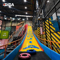 Équipement de parc d'attractions intérieur pour enfants de 3 à 12 ans, toboggan arc-en-ciel pour centre commercial, centre de divertissement familial