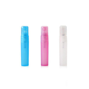 Botella de perfume rellenable con atomizador giratorio, botella de plástico de color redondo de fácil transporte, relleno inferior vacío, mini 5, <span class=keywords><strong>7</strong></span>, 10 <span class=keywords><strong>ml</strong></span> - Product Image 4