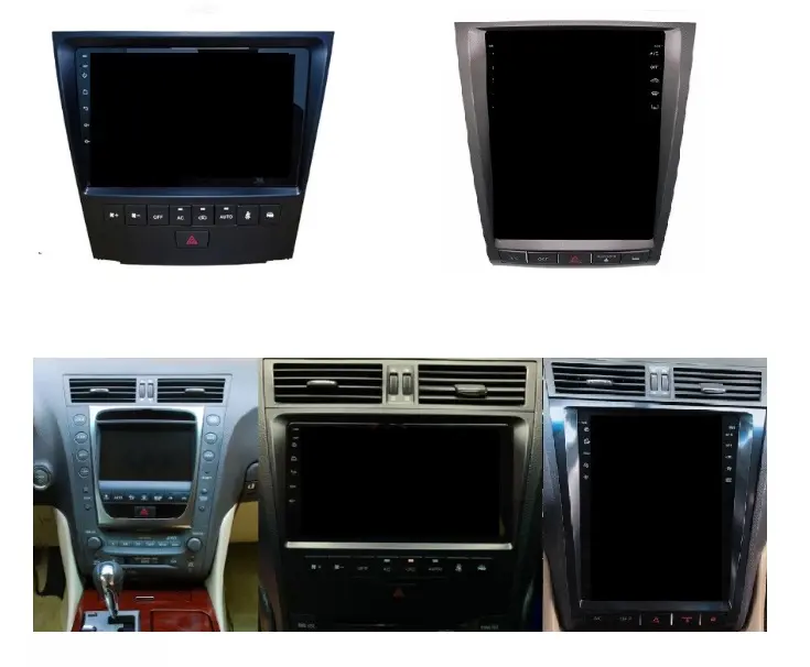UPSZTEC LHD RHD टच स्क्रीन एंड्रॉयड प्रणाली विशेष डीवीडी जीपीएस कार वीडियो प्लेयर के लिए लेक्सस जी एस GS300 400 एच 350 2004 2005-2011