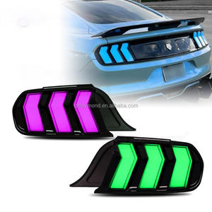 <span class=keywords><strong>Raymond</strong></span> modificato modificato Led RGB fanale posteriore posteriore per Ford Mustang 2015 2016 2017 2018 - Product Image 1