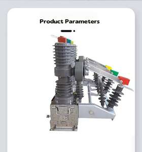 절연 스위치가 있는 실외 고전압 극 장착 진공 회로 차단기 수동 ZW32-12F - Product Image 6