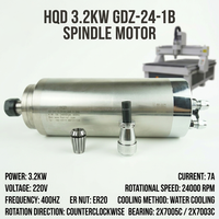 Moteur de broche CNC JLE HQD 3,2 kW : Moteur de broche CNC économique pour routeur DIY et moteur de broche pour tour