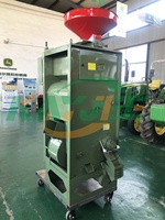 Moulin à riz combiné Sb50 avec moteur diesel, décortiqueuse de riz, machine à écaler le riz et polisseuse de riz