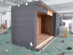 Modernes Vorgefertigtes Isoliertes SIPs Flachpack Komplett Montiertes Modulares Design Outdoor Garten Büro Kabine Heim-Bausatz Tiny House - Product Image 4