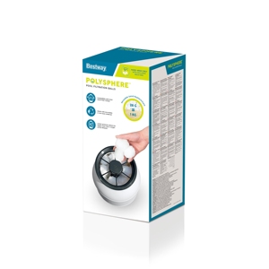 Boules <span class=keywords><strong>de</strong></span> <span class=keywords><strong>filtration</strong></span> pour <span class=keywords><strong>piscine</strong></span> Polyspher portables pour pompes à filtre à sable - Résistantes aux UV et légères - Product Image 6