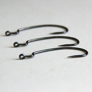 เบ็ดตกปลาแบบออฟเซ็ต รูปทรงหนอน ช่องกว้างเสริมความแข็งแรง สำหรับตกปลาทะเล - Product Image 5