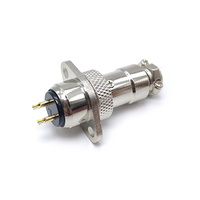 DENGFENG YL1-16 GX16 Connecteur circulaire mâle diamanté et prise femelle 2 3 4 5 6 7 8 broches, Prise d'aviation