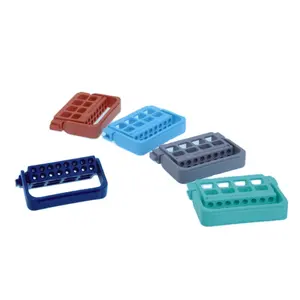 Для продажи, пластиковый блок для эндододонтических документов с 16 отверстиями, органайзер для Эндодонтических файлов