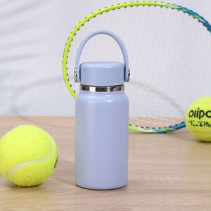 Wholesale Custom Logo 220Ml for Kids Stainless Steel Vacuum Insulated <b>Water</b> <b>Bottle</b> With Handle Mini Thermos - Product Image 5