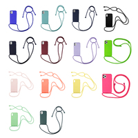 Coque de téléphone en Silicone souple pour iPhone 13 11 12 14 Pro Max Mini XS XR X 7 8 Plus SE 3