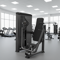 Machine de musculation professionnelle 2026 DFT-F1901 – Presse pectorale verticale réglable en acier, charge à disques 100 kg, pour musculation des jambes