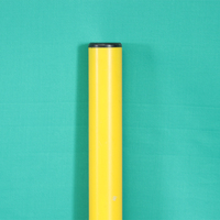 Poteau de slalom réglable en PVC de 1,7 m, de qualité professionnelle, robuste, mobile, durable, marqueur d'entraînement de football, logo personnalisé, fabrication en usine