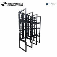 Système de support d'écran LED en aluminium, structure trapézoïdale, support au sol