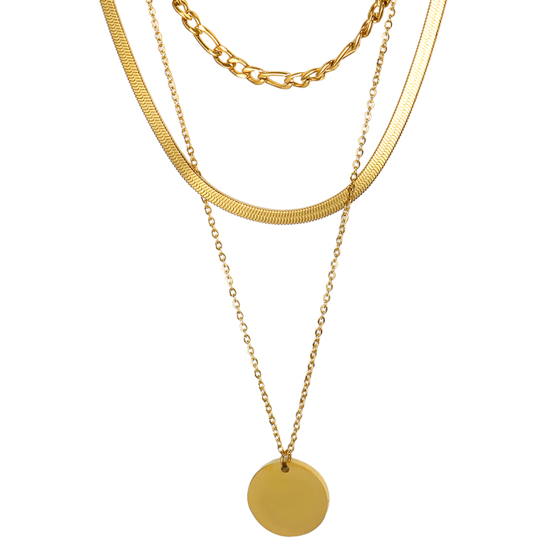 Stackable Women Jewelry Choker Simple Parperclip