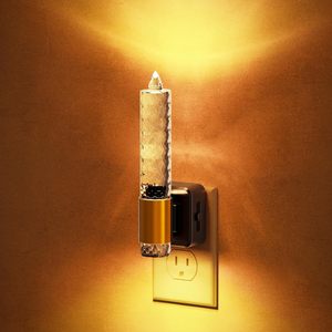 Luci Notturne LED di Lusso LOHAS Stile Candela Senza Fiamma con Sensore Dimmerabile per Camera da Letto e Bagno - Product Image 1