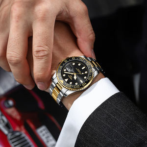 NIBOSI 2597 Relojes de cuarzo para hombre Diseño elegante de alta calidad Estilo moderno Reloj de pulsera de acero inoxidable - Product Image 4