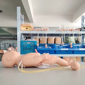 DARHMMY Mannequin de RCP en PVC durable et entièrement fonctionnel pour la formation en soins néonatals, taille réelle, qualité supérieure pour la science médicale - Product Image 6