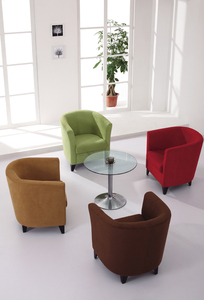 Sofá de comedor tapizado suave estilo urbano moderno para restaurante - Product Image 2