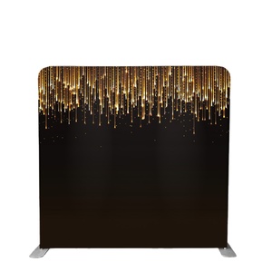 Customized 10x8 8x8 Tension Fabric Pillow Photography Backdrop Wall Wedding <strong>Decor</strong> Display Stand with Photo <strong>Booth</strong> for Trade Shows - Product Image 1