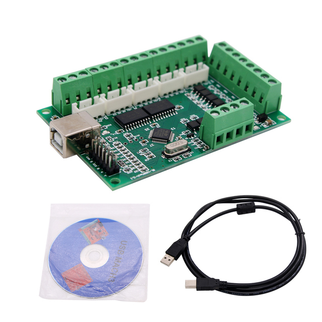 MACH3 CNC USB 100KHz 5-Axis Interface Driver Motion Controller