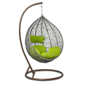 Высококачественное кресло-гамак, подвесная веревка, качели-гнездо, качели, садовые качели