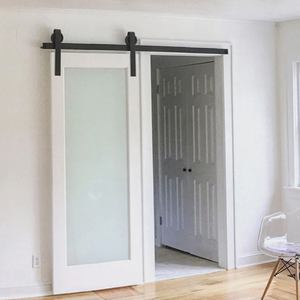 Portes <span class=keywords><strong>de</strong></span> <span class=keywords><strong>grange</strong></span> miroir pour l'intérieur <span class=keywords><strong>de</strong></span> la maison, conçues avec une <span class=keywords><strong>porte</strong></span> en bois massif et un placage en verre pour la salle <span class=keywords><strong>de</strong></span> bain - Product Image 6