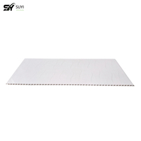 Paneles de Pared Interiores de PVC Modernos, Impermeables, Fáciles de Limpiar, Paneles Decorativos con Garantía de 5 Años para Diversos Escenarios