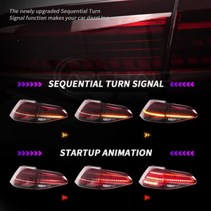 Nouvel assemblage archaïque de feux arrière à LED pour VW <span class=keywords><strong>Golf</strong></span> <span class=keywords><strong>7</strong></span> MK7 Golf7.5 TDI <span class=keywords><strong>TSI</strong></span> 2013-2019 IP67 étanche Plug & Play - Product Image 3