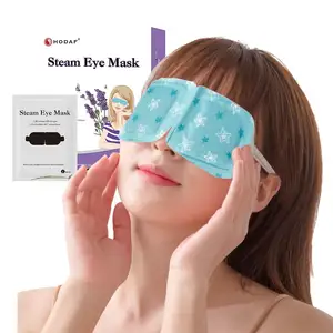Masker Mata uap nyaman meningkatkan tidur, masker mata uap logo kustom tanpa aroma gratis sampel perawatan kesehatan