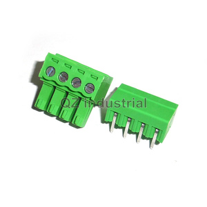 QZ Nam Nữ PCB vít kết nối khối thiết bị đầu cuối 3.81 MÉT 4P 15edg - Product Image 1