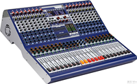 Console de mixage audio professionnelle avec 16-24-32 canaux, dotée d'un égaliseur double 9 bandes et de faders haute précision de 100 mm