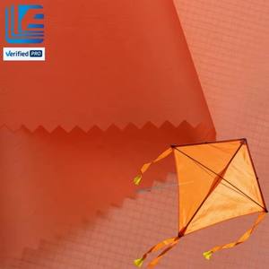 Tissu en microfibre de nylon tissé 10D Ripstop avec double revêtement en silicone, ultra-léger et durable pour cerf-volant, tente, <span class=keywords><strong>parapente</strong></span>, sac - Product Image 1