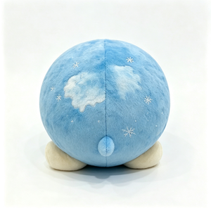 Peluche personalizado de planeta azul helado, peluche de planeta de nieve, lindo peluche de planeta redondo, muñeco de peluche de planeta espacial - Product Image 3