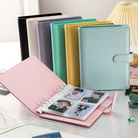Carnet de notes en cuir rechargeable Journal coloré imprimé A5 PU Cahier organisateur personnalisé avec logo
