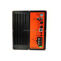Usine OEM 10 pouces voiture caisson de basses actif 20hz-800hz amplificateur intégré Spl 600w fort caisson de basses boîtier de haut-parleur