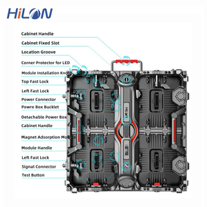 หน้าจอแสดงผล LED ขนาด500x500มม. สำหรับงานคอนเสิร์ตที่มีความสว่างสูงและเชื่อมต่อได้อย่างราบรื่น - Product Image 2