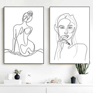 <span class=keywords><strong>Soggiorno</strong></span> canvas art modern wall decor <span class=keywords><strong>soggiorno</strong></span> pittura disegni nude body art painting - Product Image 1