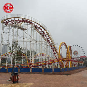 Fabricante de Montañ<span class=keywords><strong>a</strong></span> Rusa Grande Superpuesta para Parque de Atracciones, Tirolina de Emoción, Montañ<span class=keywords><strong>a</strong></span> Rusa - Product Image 3