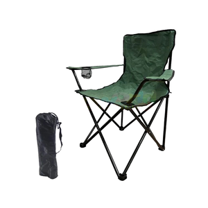 Chaise pliante d'extérieur moderne et confortable avec accoudoirs rembourrés, adaptée aux animaux <span class=keywords><strong>de</strong></span> compagnie, pour événements <span class=keywords><strong>de</strong></span> team building, logo personnalisé, approvisionnement en gros direct usine - Product Image 1