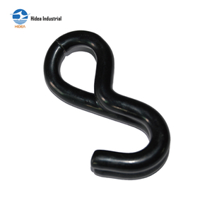 Gancho Doble S Antideslizante con Revestimiento Plástico, Accesorio <span class=keywords><strong>de</strong></span> Tensión Multiusos, Gancho para Lona BS6600lbs ASME para Colgar en Almacenes - Product Image 1