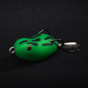 Mini leurres <span class=keywords><strong>grenouille</strong></span> 4cm8g leurre de pêche en plastique souple appâts faits à <span class=keywords><strong>la</strong></span> main 12 couleurs - Product Image 3