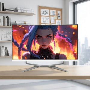 Oem/odm แกนจอ LCD ขนาด32นิ้ว I5เดสก์ท็อป DDR4เล่นเกม LCD SSD All-in-One PC อัตราการรีเฟรช60Hz สำนักงานและการศึกษา - Product Image 1