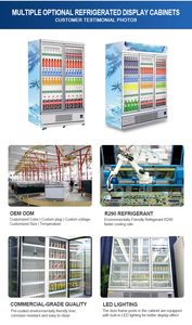 Siêu thị tủ lạnh lạnh uống dọc làm mát không khí nước trái cây mát đồ uống hiển thị tủ lạnh hiển thị tủ lạnh cho đồ uống - Product Image 6