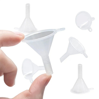 Kit dispensador Perfume recargable Herramientas cosméticas de plástico que incluyen embudo de paja estilo jeringa para una separación conveniente