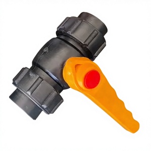 Premium OEM Manuelles Wasserkontroll-PP-R/PE Bi-Male Union Kugelventil mit Stahlkern 63mm Max. Rohrgröße 1.6PN Betriebsdruck - Product Image 4