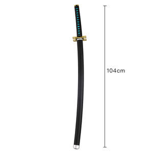 <span class=keywords><strong>Anime</strong></span> giapponese Katana vera spada 104cm Kimetsu No Yaiba Samurai demone Slayer Muichiro Tokito Nichirin Blade - Product Image 2