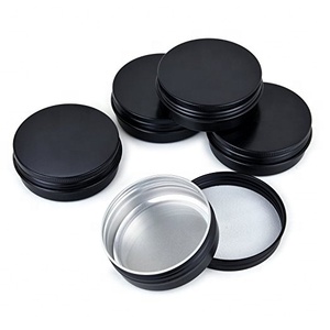 4 Oz Aluminum <strong>Tins</strong> Cans Round Storage Jars Containers Screw Lids <strong>Metal</strong> <strong>Tins</strong> Travel <strong>Tins</strong> Cosmetic Refillable Containers - Product Image 6